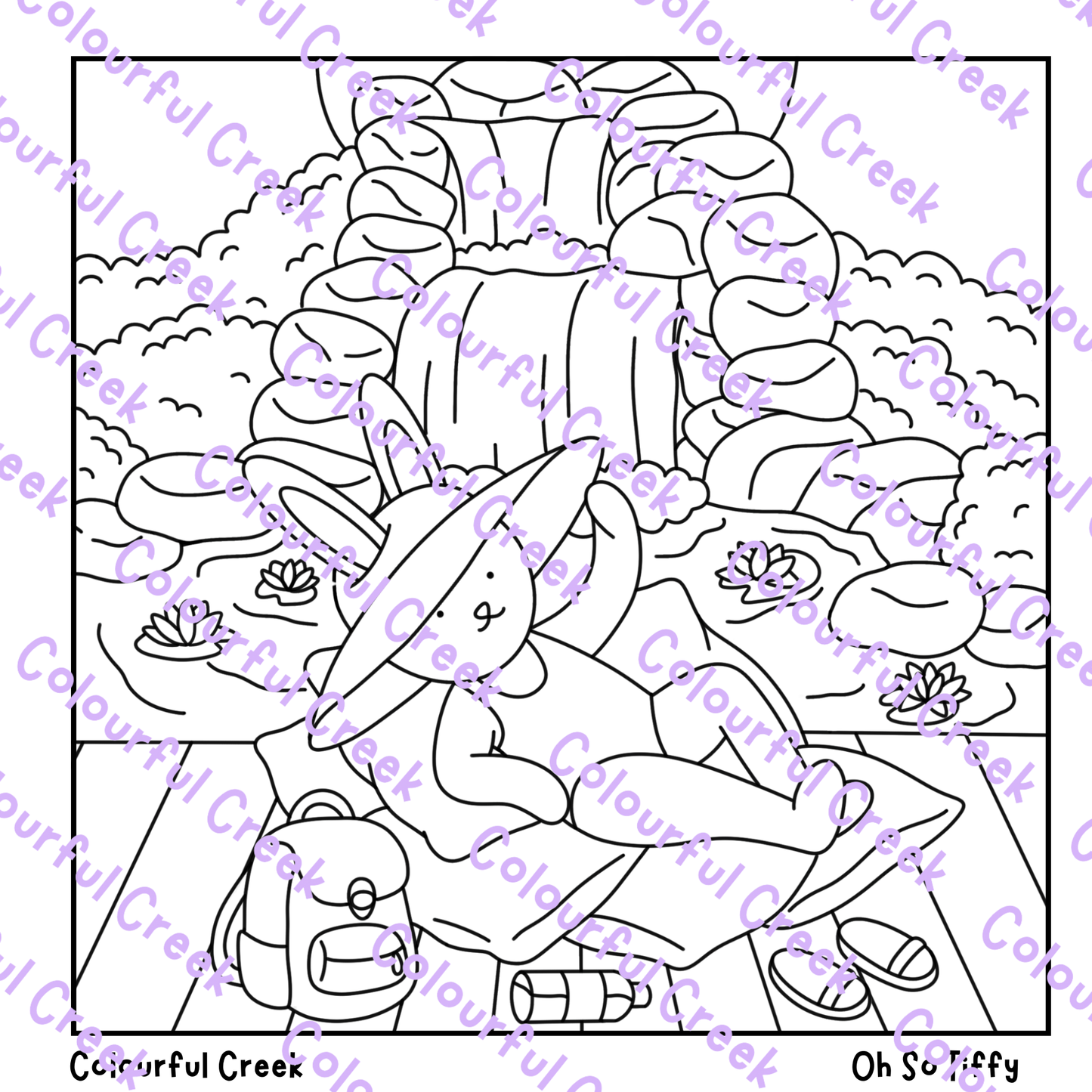Tiffy’s Day Off Free Digital Print