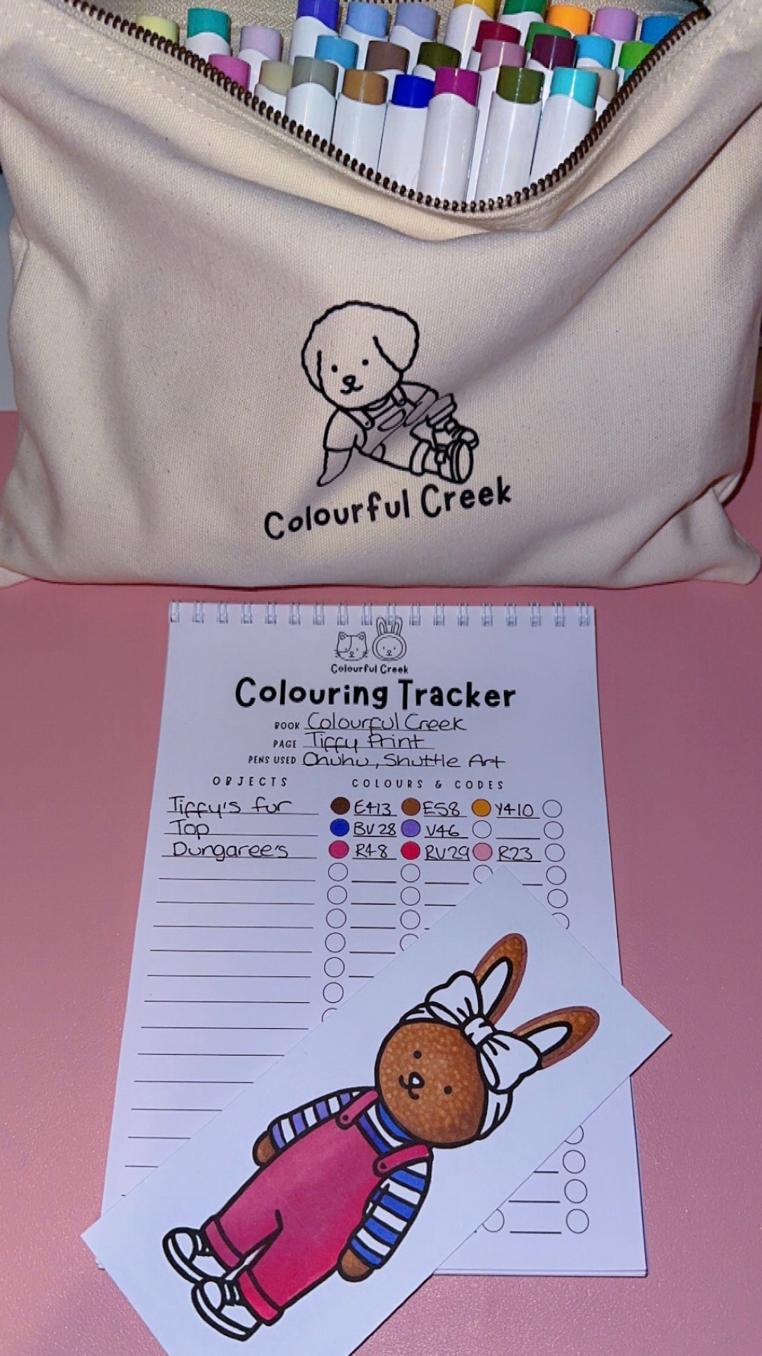 Colouring Tracker