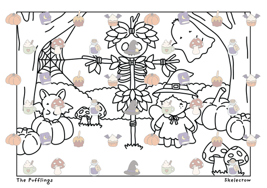 Free Skelecrow Page 💀🍂