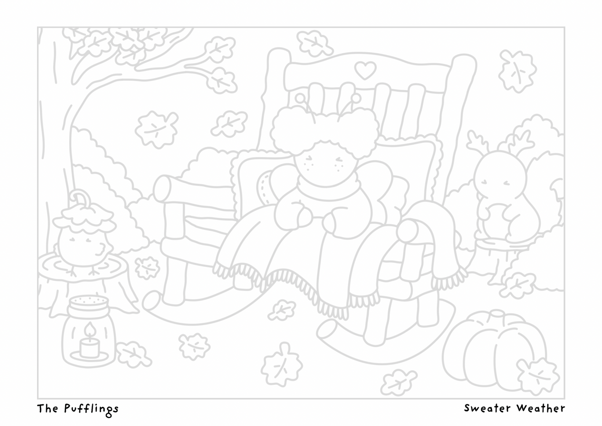 Enchanted Mail 💌🍂🎃 GREY LINES