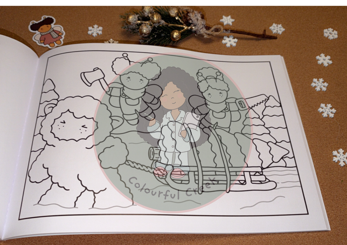 The Winter Welcome — Winter Goodie Box & Black line book