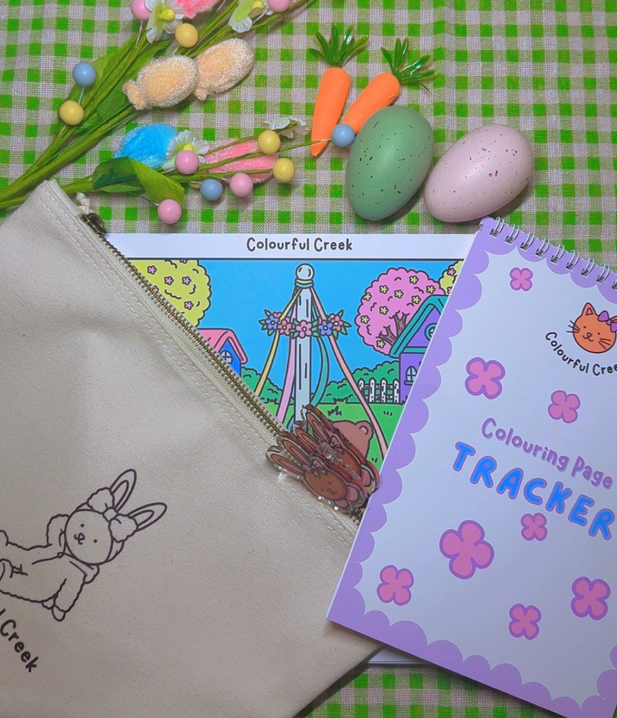 Book, Colour Tracker, Clip and Pen Case Bundle 🎁