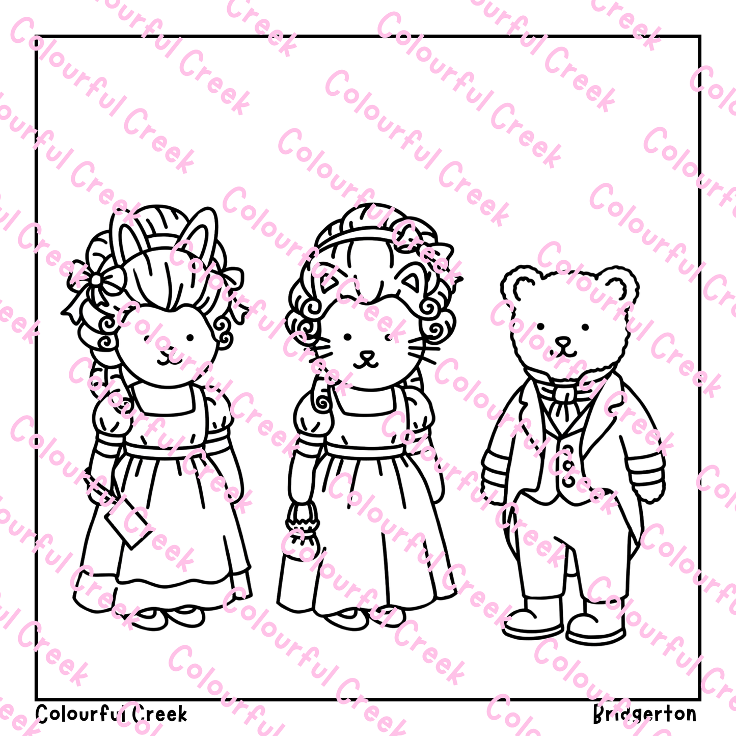 Free Bridgerton fancy dress digital print 👗